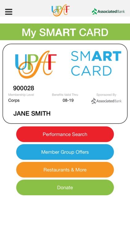 upaf smart card milwaukee|upaf website.